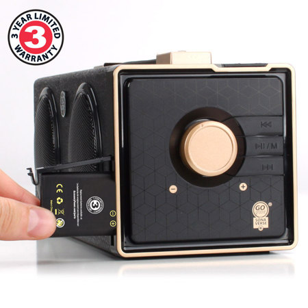 GoGroove SonaVERSE BX Multimedia Speaker, Single