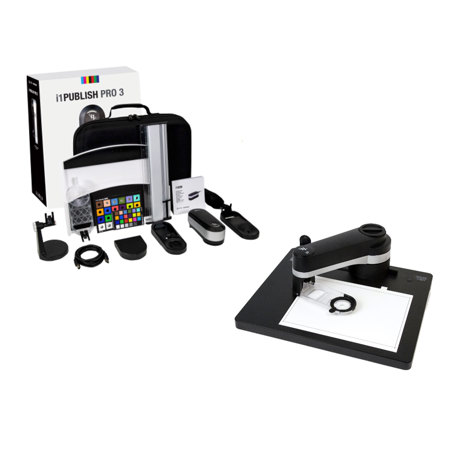 X-Rite i1Publish Pro 3 Spectrophotometer & i1iO 3 Automated Chart Reader Bundle