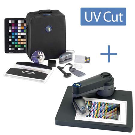 X-Rite Eye-One Photo SG UV iO Bundle, Color Management System for Calibrating & Profiling Monitors & RGB Output Devices, with Digital ColorChecker SG, for Mac & Windows