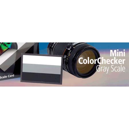 X-Rite ColorChecker Mini 3-Step Gray Scale Card