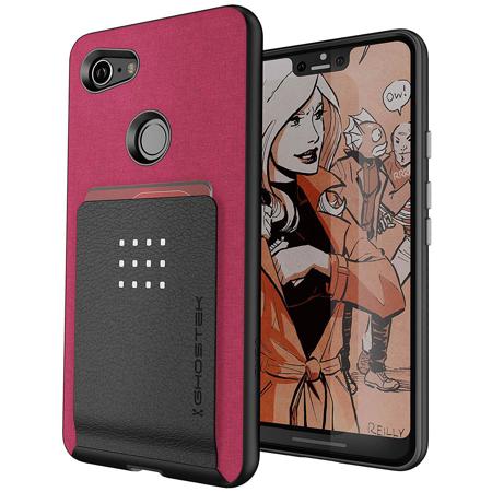 Ghostek Exec2 Magnetic Wallet Case for Google Pixel 3 XL, Pink