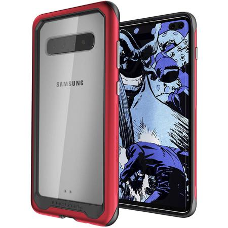 Ghostek Atomic Slim2 Aluminum Case for Galaxy S10+, Red