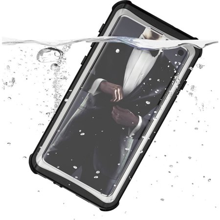 Ghostek Nautical 2 Extreme Waterproof Case for Galaxy S10 Plus Smartphone, White