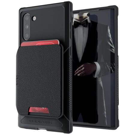 Ghostek Exec 4 Magnetic Wallet Case with Card Holder for Galaxy Note 10, Black
