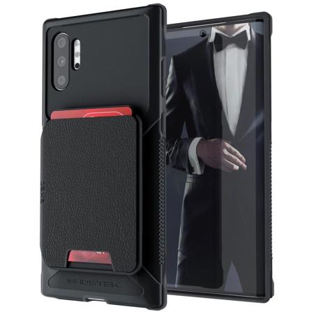 Ghostek Exec 4 Magnetic Wallet Case for Galaxy Note 10 Plus/5G Smartphone, Black