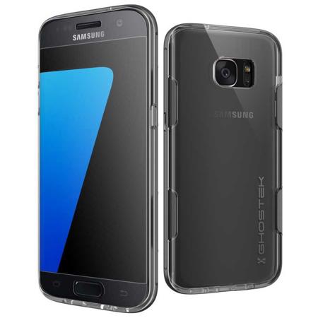 Ghostek Cloak Protective Case for Samsung Galaxy S7 Edge, Clear / Silver