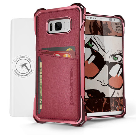 Ghostek Cloak 2 Series Case for Samsung Galaxy S8 Plus, Red
