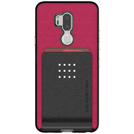 Ghostek Exec 2 Magnetic Wallet Case for LG G7 Thinq, Red