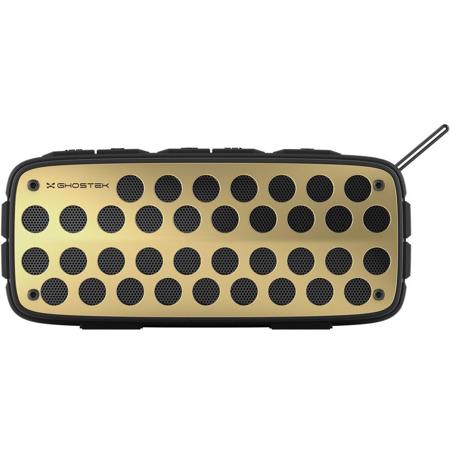 Ghostek Forge Series True Wireless Bluetooth Speaker, Black/Gold