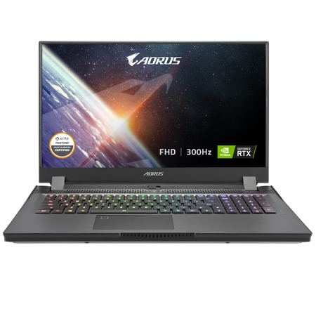 Gigabyte AORUS 17G 17.3" FHD 300Hz Gaming, i7-11800H, 32GB, 512GB, RTX 3080,W10H