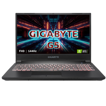 Gigabyte G5 15.6" FHD 144Hz Gaming, i5-10500H, 16GB RAM, 512GB, RTX 3060, W10H