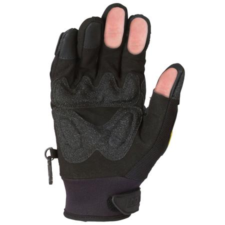 Gig Gear XX-Large Thermo Gig Gloves, Black/Blue, Pair