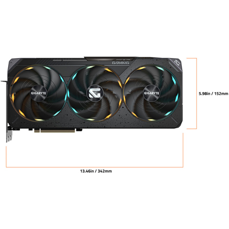 Gigabyte NVIDIA GeForce RTX 5090 32GB GDDR7 Gaming OC Graphics