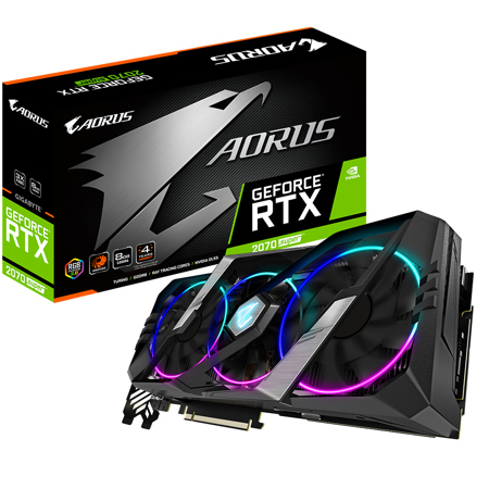 Gigabyte AORUS NVIDIA GeForce RTX 2070 SUPER 8GB GDDR6 256-Bit Graphics Card