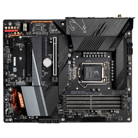 Gigabyte Z590 AORUS ELITE AX ATX Motherboard with PCIe 4.0 and M.2