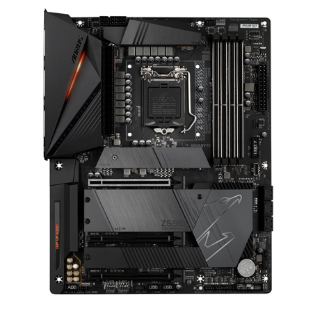 Gigabyte Z590 AORUS PRO AX ATX Motherboard with Triple CPU Gen4 M.2