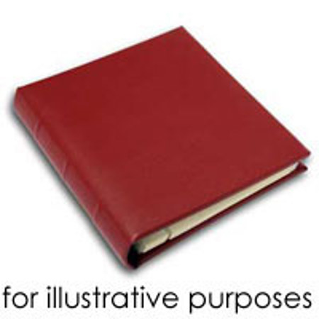 Gallery Leather 11089 Compact Camden Album, Red Cover