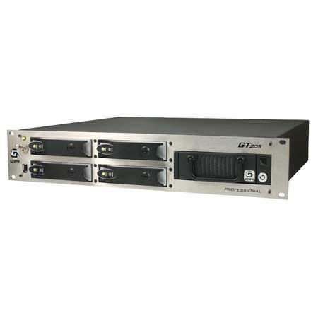 Glyph Technologies GT205 with Dual-Layer DVD Burner and 4 FireWire-400 Expansion Bays