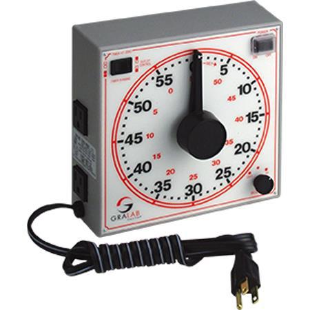 GraLab 171 60-Minute General Purpose Timer, 240V, 50Hz