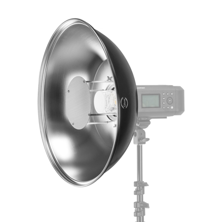 Glow Silver Softlight Beauty Dish Reflector with Bowens Mount Adapter (20.5")