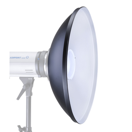 Glow 28" White Beauty Dish for Norman Monolight Mount