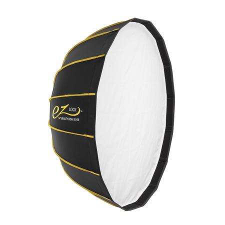 Glow EZ Lock Collapsible Silver Beauty Dish (34")