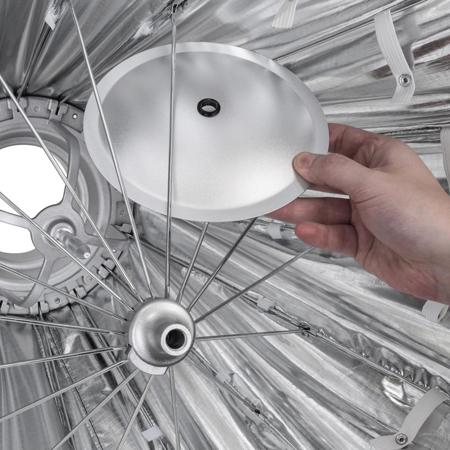 Glow EZ Lock Collapsible Silver Beauty Dish (34