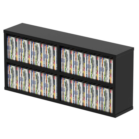 Glorious CD Box for 180 Slim Cases, Black