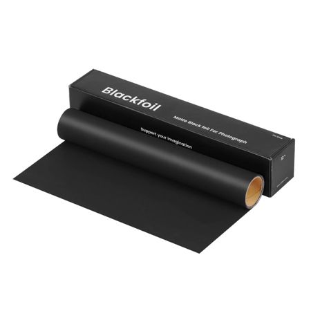 Glow Matte Black Cinefoil (1' x 12')