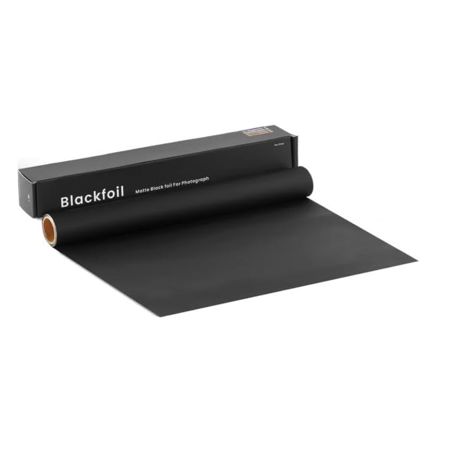 Glow Matte Black Cinefoil (2' x 12')