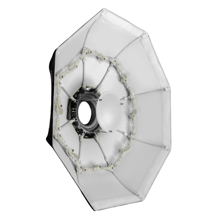 Glow Foldable Beauty Dish With Bowens Mount (White, 28")