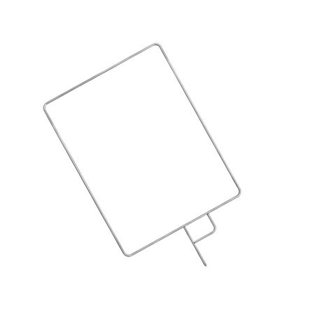 Glow Black Flag (18 x 24") Magnetic Attraction Stainless Steel Flag Frame