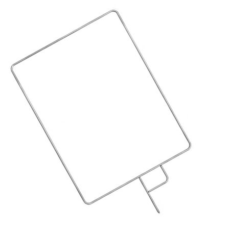 Glow Black Flag (24 x 36") Magnetic Attraction Stainless Steel Flag Frame