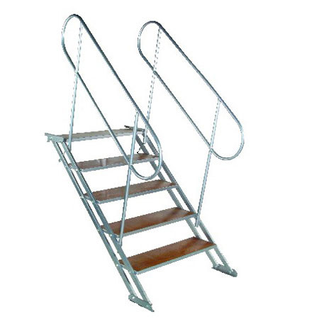 Global Truss 3.28' Stair Case for Portable Stage
