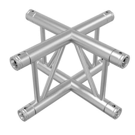 Global Truss 1.64' (0.5m) 5 Way Vertical Cross-Junction