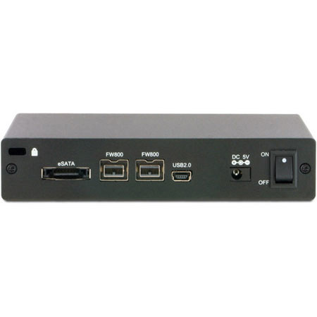 Glyph Technologies PortaGig 50 750GB 7200RPM Portable Bus-Powered Hard Drive with FireWire 800, USB, and eSATA Interfaces