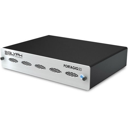 Glyph Technologies 1TB PortaGig 50 Portable Hard Drive, 5400 rpm Disk Speed