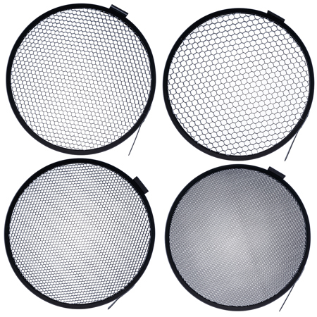 Glow 8" Honeycomb Grid Set (10/20/30/40 Degree)
