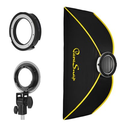 Glow ParaSnap 12x36" Strip New Generation SterlingFibre Softbox with Adapter for Profoto A2 Monolight