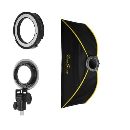 Glow ParaSnap 16x48" Strip New Generation SterlingFibre Softbox with OTA-A2 Adapter for Profoto A2 Monolight