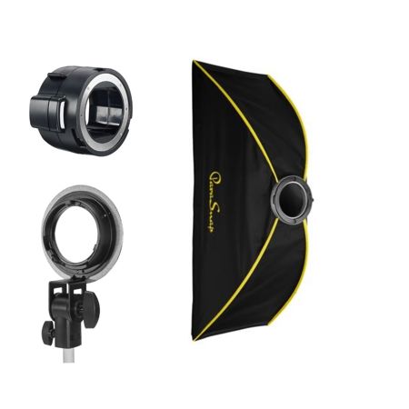 Glow ParaSnap 16x48" Strip New Generation SterlingFibre Softbox with OTA-EV Adapter for eVOLV 200 / eVOLV 200 Pro Flash