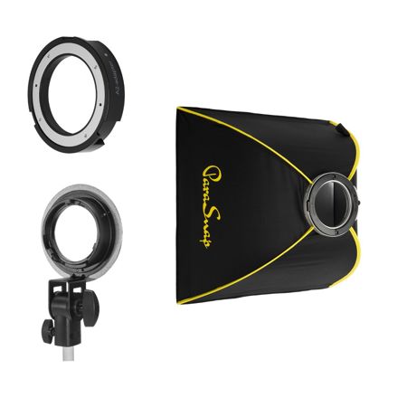 Glow ParaSnap 24x24" Square New Generation SterlingFibre Softbox with OTA-A2 Adapter for Profoto A2 Monolight