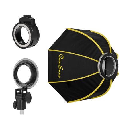 Glow ParaSnap 24" Beauty Dish with Adapter for Roundhead Speedlights & XPLOR100