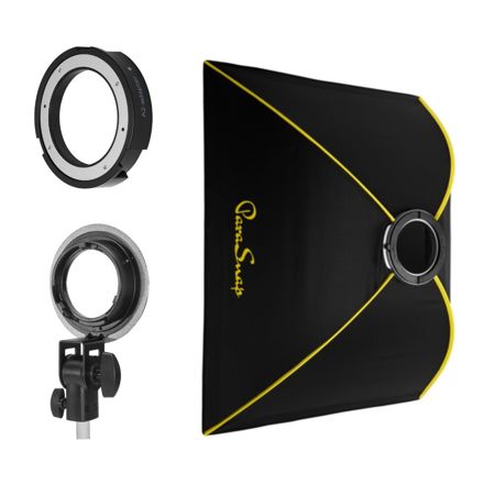 Glow ParaSnap 30x40" Rectangle Softbox with Adapter for Profoto A2 Monolight
