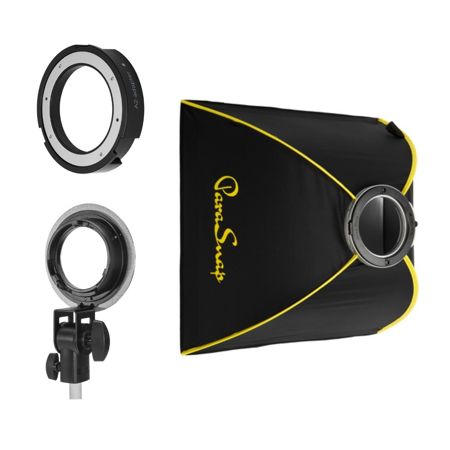 Glow ParaSnap 32x32" Square Softbox with Adapter for Profoto A2 Monolight