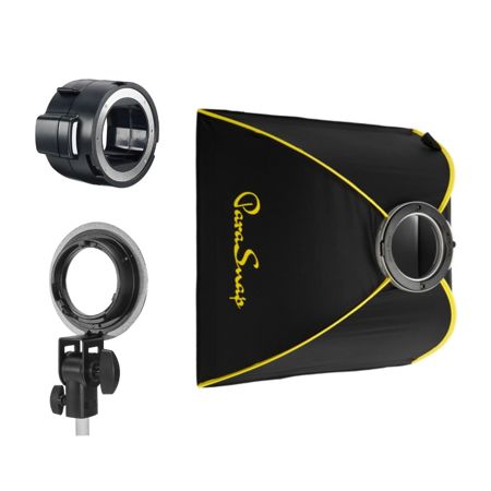 Glow ParaSnap 32x32" Square New Generation SterlingFibre Softbox with OTA-EV Adapter for eVOLV 200 and eVOLV 200 Pro Flash