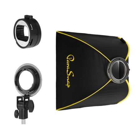 Glow ParaSnap 32x32" Square New Generation SterlingFibre Softbox with OTA-S Speedlight Mount Adapter