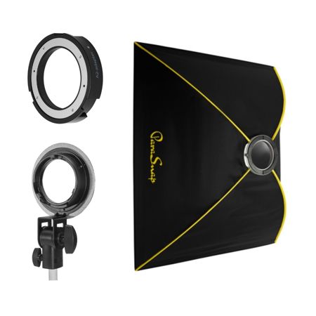 Glow ParaSnap 36x44" Rectangle Softbox With Adapter for Profoto A2 Monolight