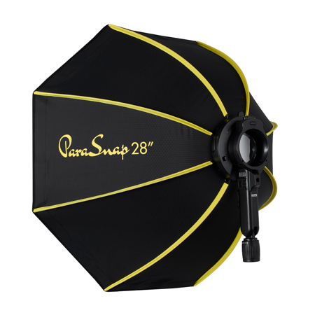 Glow PS-B28K ParaSnap Octagonal Softbox (28") for Round Head Speedlights and Flashpoint XPLOR 100 Pro