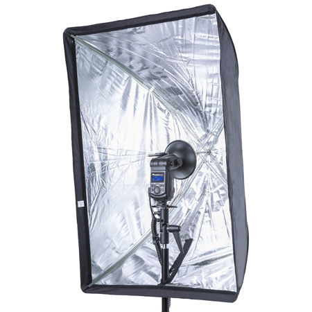 Glow Softbox Umbrella 24X36" - Silver Interior